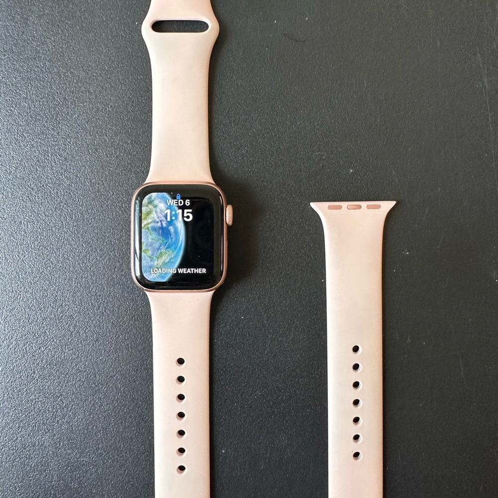 Smartwatch with Pink Band
